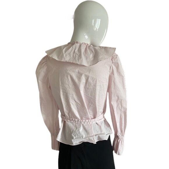 Rachel Parcell Pink Ballerina Wrap Top - Picture 4 of 7